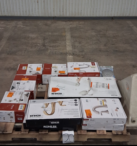 lot 20 image: HUGE LOT of Lighting, Ceiling Fans, Recessed Lights Misc Hampton Bay, Hunter, Progress Lighting, Plumbing, Kitchen & Bathroom Faucets, Showers, Valves and much MORE - For Parts - Sells GREAT on eBay