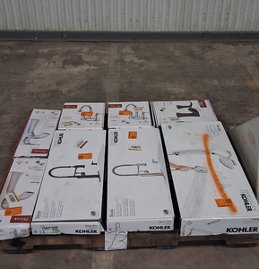 lot 23 image: HUGE LOT of Lighting, Ceiling Fans, Recessed Lights Misc Hampton Bay, Hunter, Progress Lighting, Plumbing, Kitchen & Bathroom Faucets, Showers, Valves and much MORE - For Parts - Sells GREAT on eBay
