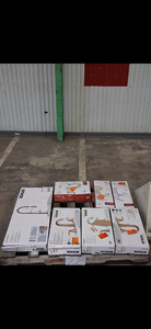 lot 28 image: HUGE LOT of Lighting, Ceiling Fans, Recessed Lights Misc Hampton Bay, Hunter, Progress Lighting, Plumbing, Kitchen & Bathroom Faucets, Showers, Valves and much MORE - For Parts - Sells GREAT on eBay