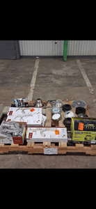 lot 30 image: HUGE LOT of Lighting, Ceiling Fans, Recessed Lights Misc Hampton Bay, Hunter, Progress Lighting, Plumbing, Kitchen & Bathroom Faucets, Showers, Valves and much MORE - For Parts - Sells GREAT on eBay