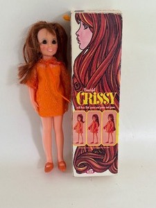 lot 18 image: Vintage 1969 Crissy Doll With Original Box