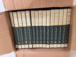 lot 55 image: Complete Childcraft The How and Why Library Lot of 15 Hardcover Books With Poster
