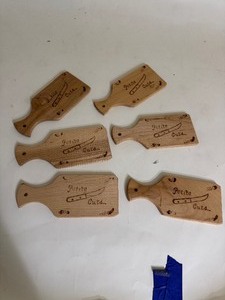 lot 137 image: Lot of (6) Vintage Petite Cuts Cutting Boards