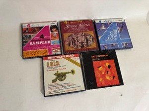 lot 138 image: Lot of Vintage Reel-To-Reel Tapes