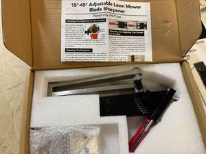 lot 17 image: Adjustable Lawn Mower Bade Sharpener