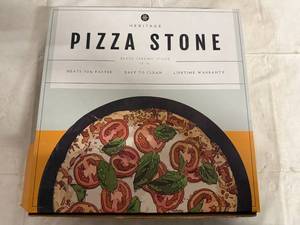 lot 36 image: Heritage Black Ceramic Pizza Stone