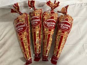 lot 97 image: 4 Bags of Caramel Corn