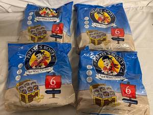 lot 98 image: 4 x 6ct Bags of Pirates Booty White Cheddar Popcorn