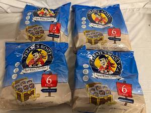 lot 99 image: 4 x 6ct Bags of Pirates Booty White Cheddar Popcorn