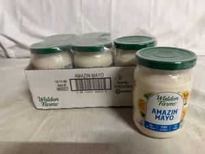 lot 103 image: 6 Jars of Walden Farms Amazin Mayo