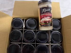 lot 120 image: 12 Bottles of Reese Horseradish