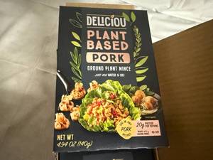 lot 161 image: 5 Bags of Deliciou Plant Based Pork Mince