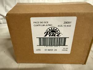 lot 167 image: 8 Bottles of Pace Cilantro Lime Jalepeno Sauce