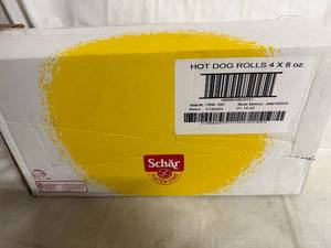 lot 175 image: 4 x 8ct of Schar Hot Dog Rolls