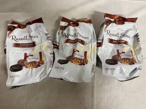 lot 216 image: 3 Bags of Russell Stover Fine Chocolate