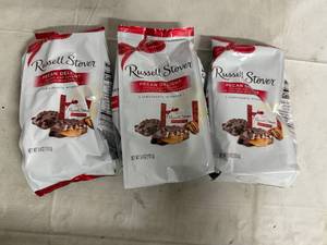 lot 219 image: 3 Bags of Russell Stover Pecan Delight