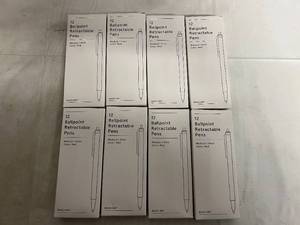 lot 304 image: 8 x 12 Packs Ballpoint Retractable Pens - Red