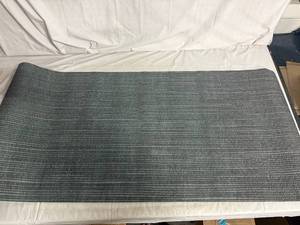 lot 69 image: 2ft x 6ft Runner Rug - Green
