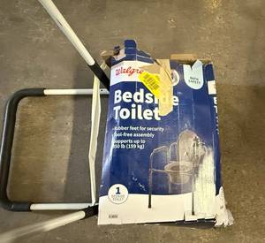 lot 38 image: Bedside Toilet & Bed Rails