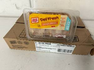 lot 89 image: F. 4x 22oz Oscar Mayer Rotisserie Seasoned Chicken Breast Lunch Meat