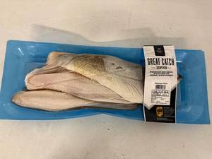 lot 95 image: C. 2.22lbs Walleye Fillet-Great Catch Seafood
