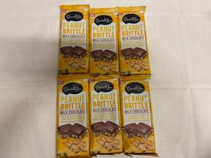 lot 116 image: MM. 6x 5.6oz Darrell Lea Peanut Brittle Milk Chocolate