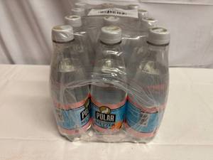 lot 135 image: 12x 20oz Polar Seltzer-Ruby Red Grapefruit