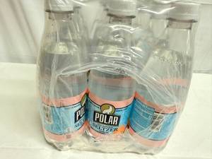 lot 139 image: 12x 20oz Polar Seltzer-Ruby Red Grapefruit