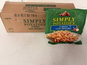 lot 347 image: EE. 6x Simply Potatoes-OBrien Hash Browns