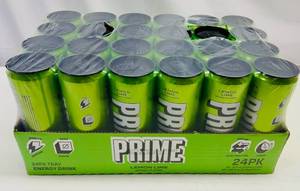 lot 428 image: 24x Prime Energy-Lemon Lime