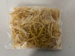 lot 246 image: B. 5lbs Shoe String Cut French Fries(like MacDonalds)