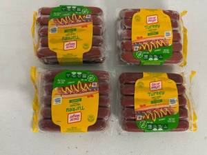 lot 204 image: 6x 16oz Oscar Mayer Turkey Franks