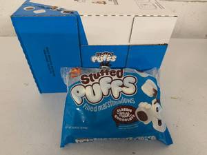 lot 310 image: 12x 8oz Stuffed Puffs-Milk Chocolate-Great for Campfires