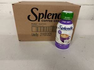 lot 300 image: 12x 8oz Bottles Splenda Coffee Creamer-Sweet Cream