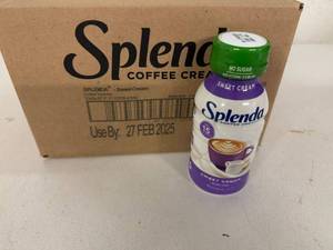 lot 303 image: 12x 8oz Bottles Splenda Coffee Creamer-Sweet Cream