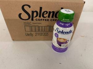 lot 307 image: 12x 8oz Bottles Splenda Coffee Creamer-Sweet Cream