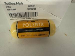 lot 288 image: 6x 18oz Traditional Polenta
