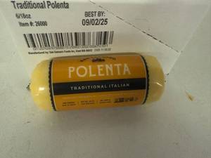 lot 289 image: 6x 18oz Traditional Polenta