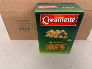 lot 291 image: 12x 16oz Creamette Radiatore Pasta
