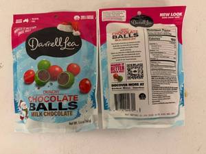 lot 212 image: 6x 5.6oz Crunchy Chocolate Balls-Darrella Lea Milk Chocolate