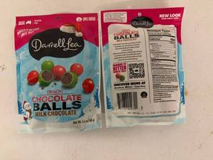 lot 213 image: 6x 5.6oz Crunchy Chocolate Balls-Darrella Lea Milk Chocolate