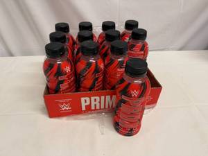 lot 447 image: 12x 16.9oz Prime Hydration-WWE Limited Edition