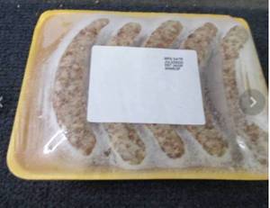 lot 329 image: CC. 2x 2.5lbs Frozen Tradiotal Bratwursts