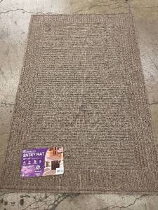 lot 21 image: Oversized Entry Mat 30 x 47 for IndoorOutdoor Use
