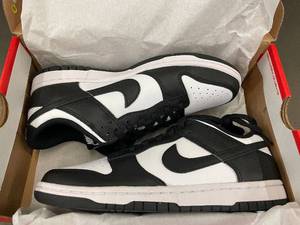 Nike Dunk Low Women's Sneakers Size 10 White/Black