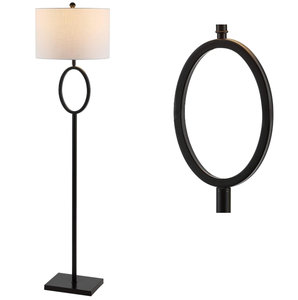 lot 59 image: JONATHAN Y JYL1089B April 61 Metal Modern Contemporary LED Floor Lamp