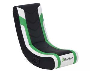 lot 62 image: X Rocker Horizon RGB LED Audio Floor Rocker Gaming Chair