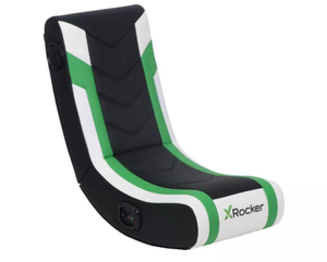 lot 63 image: X Rocker Horizon RGB LED Audio Floor Rocker Gaming Chair