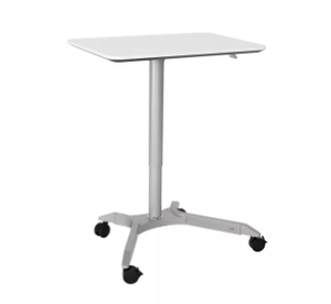 lot 65 image: Seville Classics airLIFT XL Pneumatic Sit-Stand Mobile Desk Cart