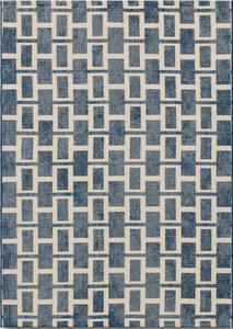 lot 114 image: Modern Geometric Outdoor Area Rug - Threshold